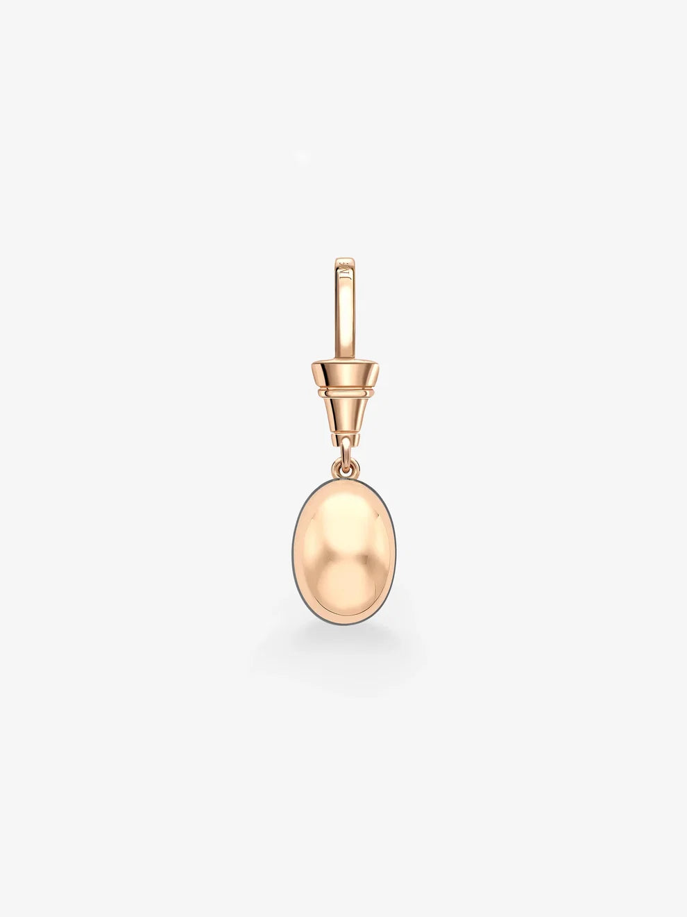 Oval Cut Diamond Drop Pendant, Vintage Inspired Solitaire Charm
