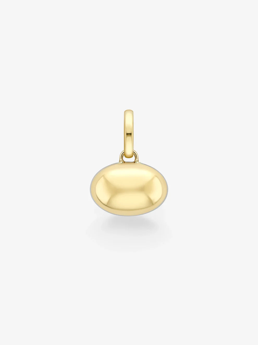 Oval Cut Lab Grown Diamond Pendant, East West Solitaire Diamond Charm