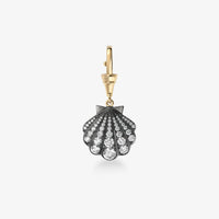 Beaches Detachable Shell Diamond Ball n Chain Pendant